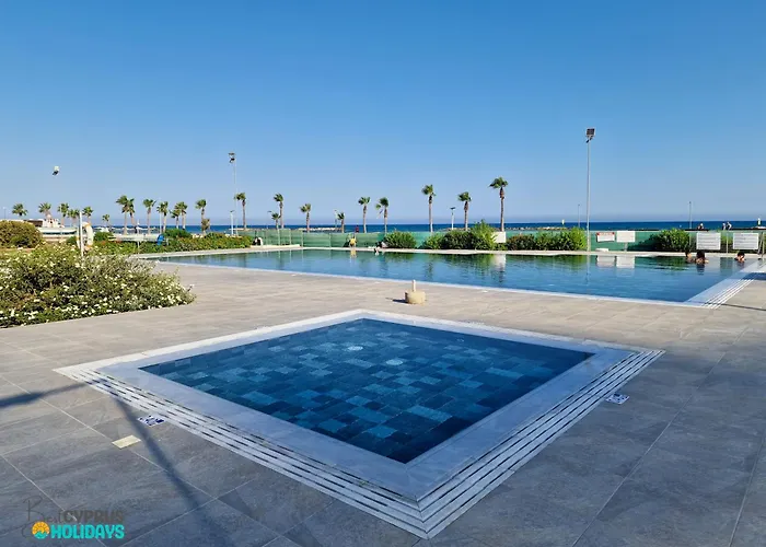 Apartmán Lordos Deluxe 2bd Duplex With Pool And Seaview