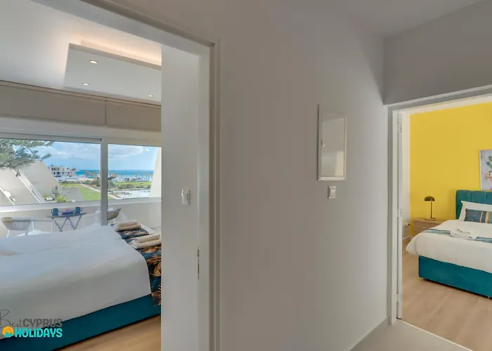 Lordos Deluxe 2bd Duplex With Pool And Seaview Apartmán