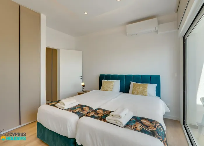 Apartmán Lordos Deluxe 2bd Duplex With Pool And Seaview Larnaca