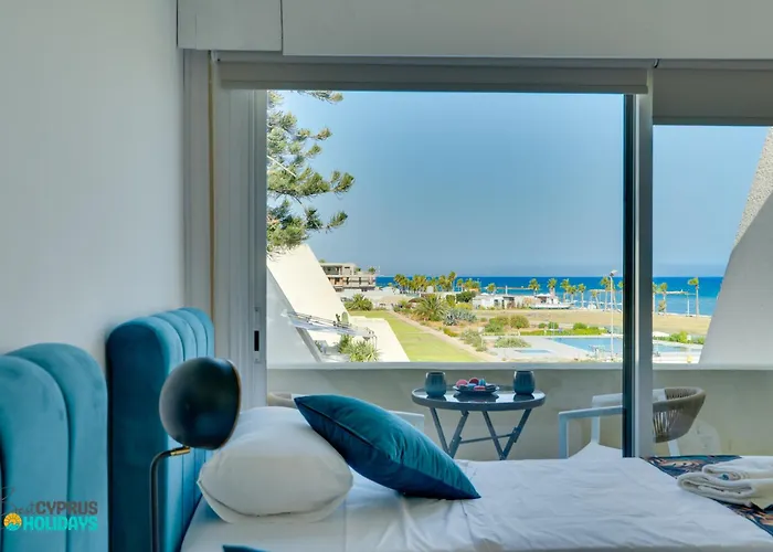 Apartmán Lordos Deluxe 2bd Duplex With Pool And Seaview Larnaca