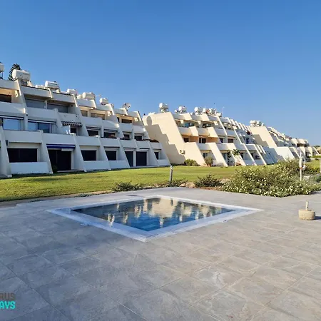 公寓 Lordos Deluxe 2bd Duplex With Pool And Seaview *