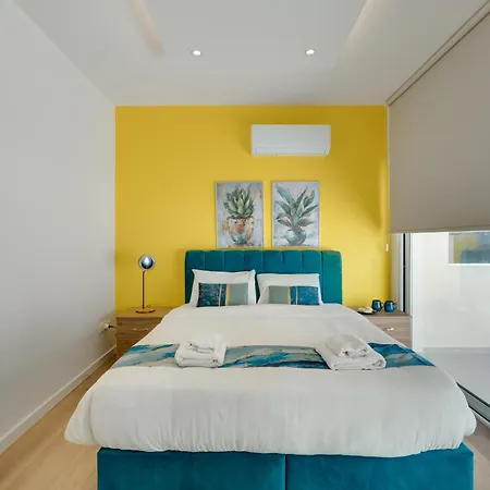 Lordos Deluxe 2bd Duplex With Pool And Seaview 公寓