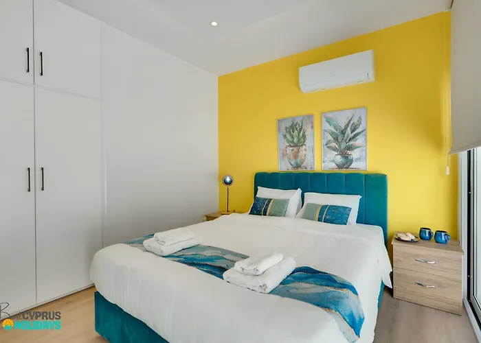 Lordos Deluxe 2bd Duplex With Pool And Seaview דירה