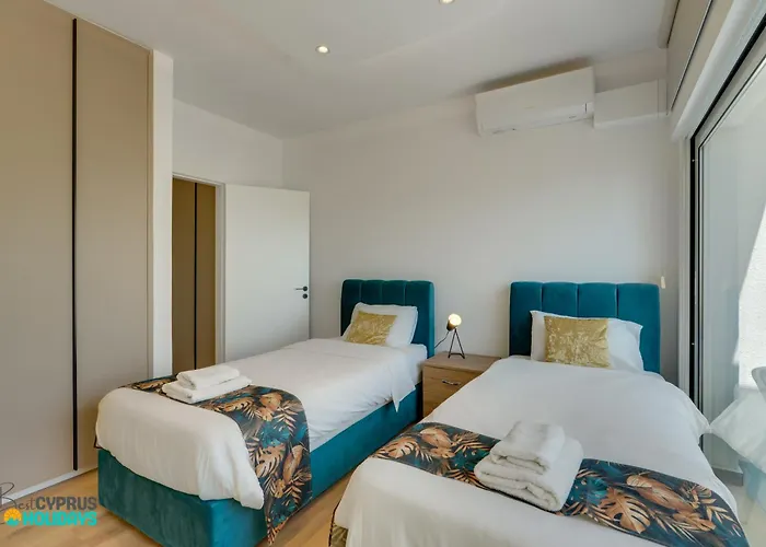 Lordos Deluxe 2bd Duplex With Pool And Seaview דירה *