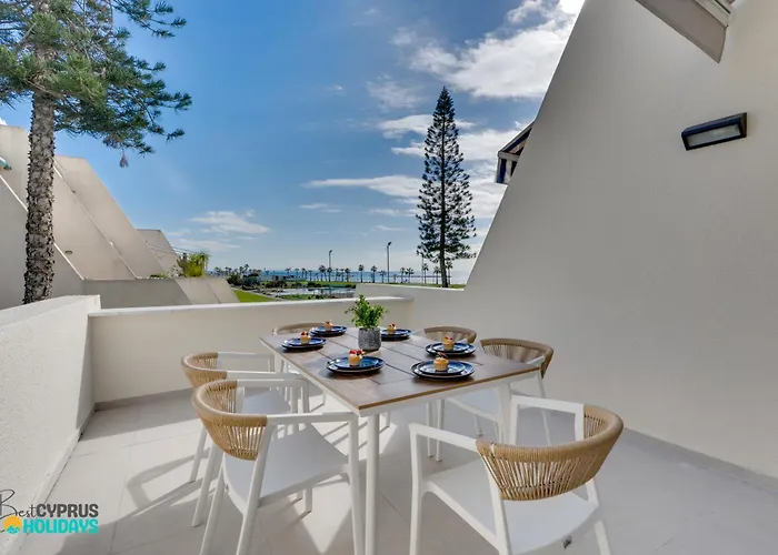 Lordos Deluxe 2bd Duplex With Pool And Seaview Apartmán Larnaca